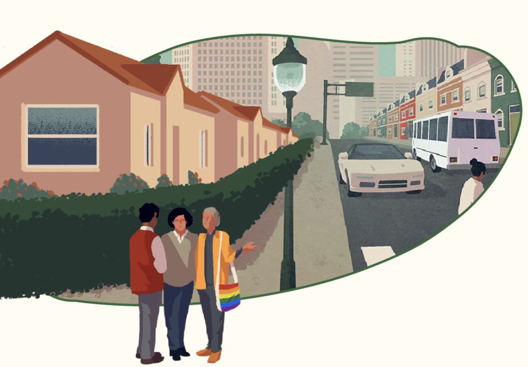 Neighborhood illustration