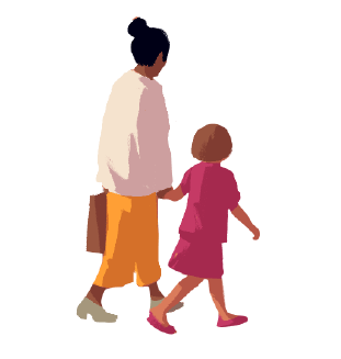 Walking person